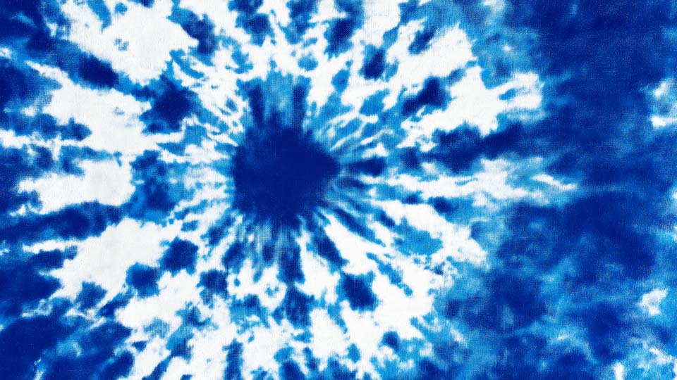 Abstract tie-dye pattern