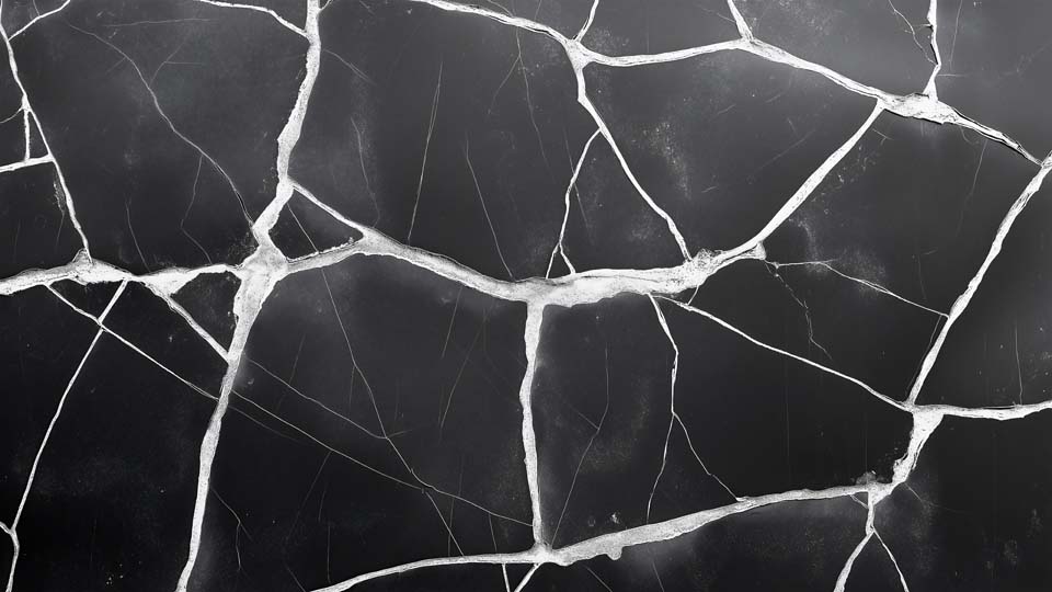 Cracked marble texture