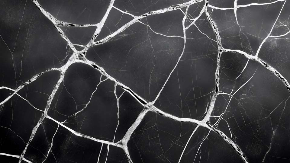 Cracked marble texture