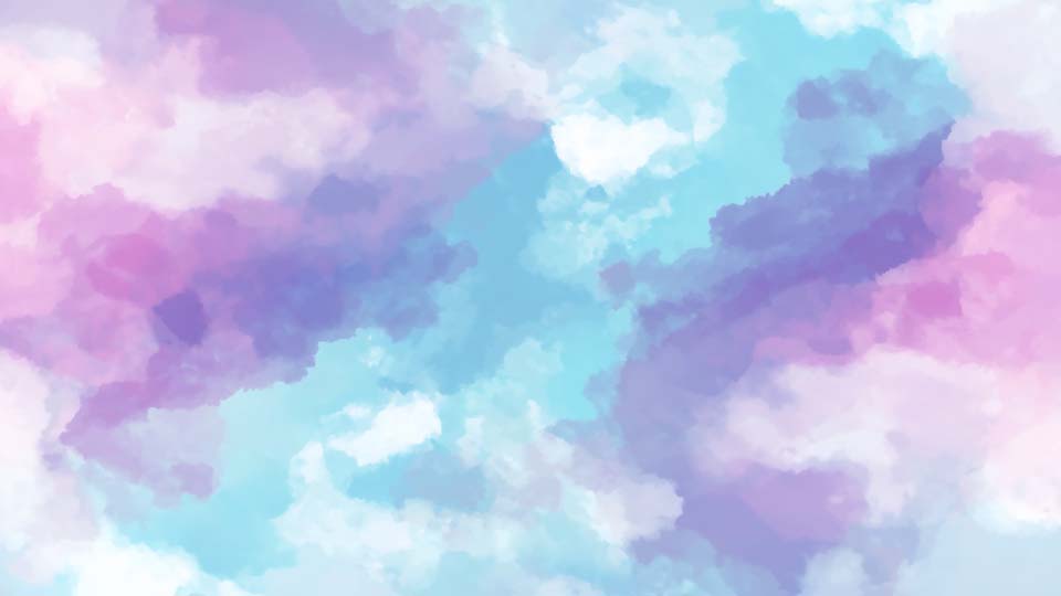 Soft pastel watercolor background