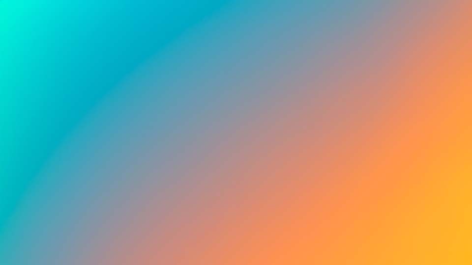 Blurred gradient background with orange and blue