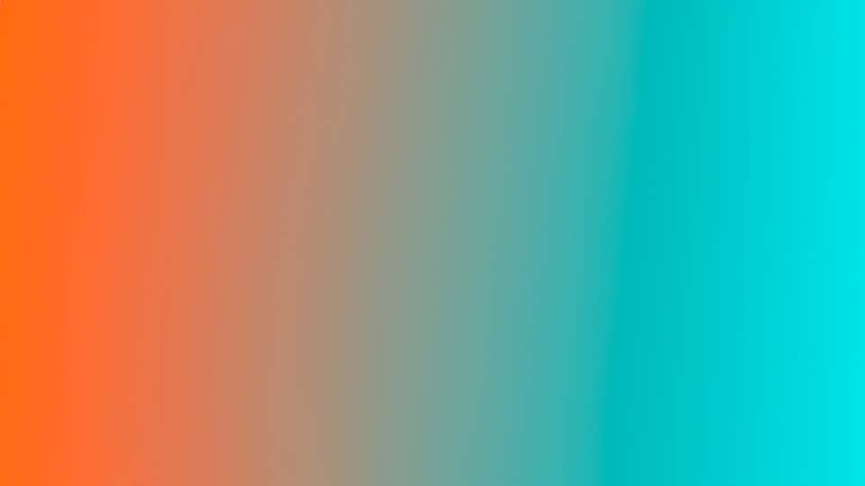 Blurred gradient background with orange and blue