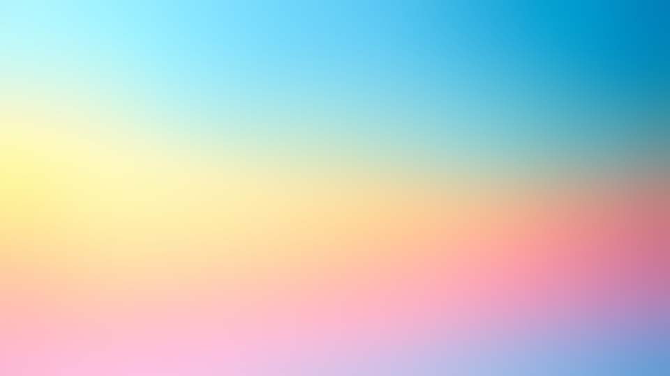 Soft pastel blue, pink, and yellow gradient