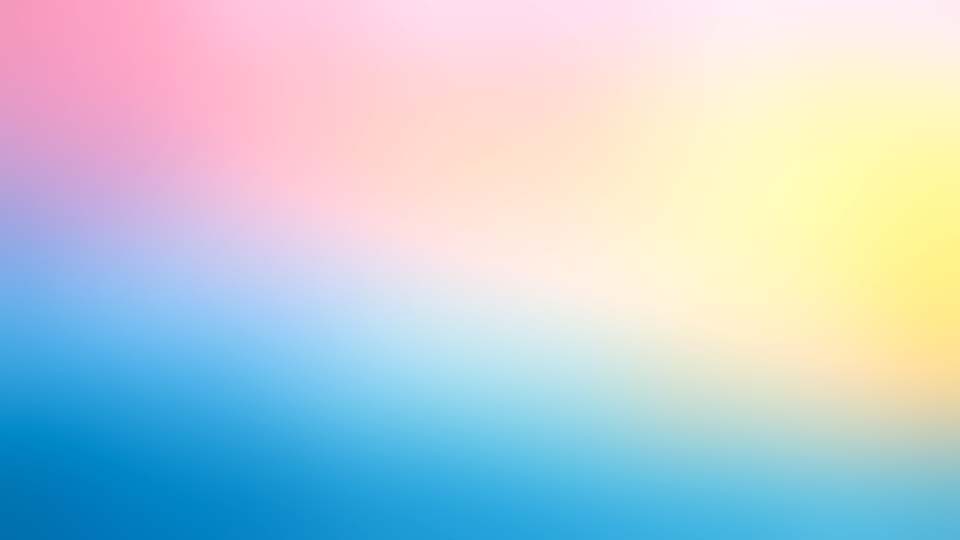 Soft pastel blue, pink, and yellow gradient