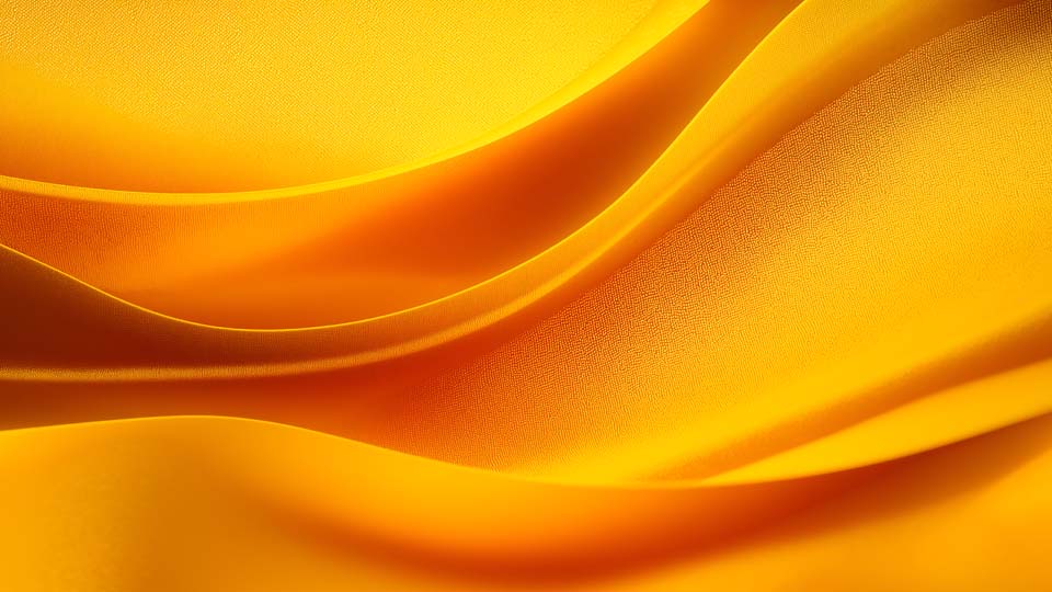 Orange silk satin background