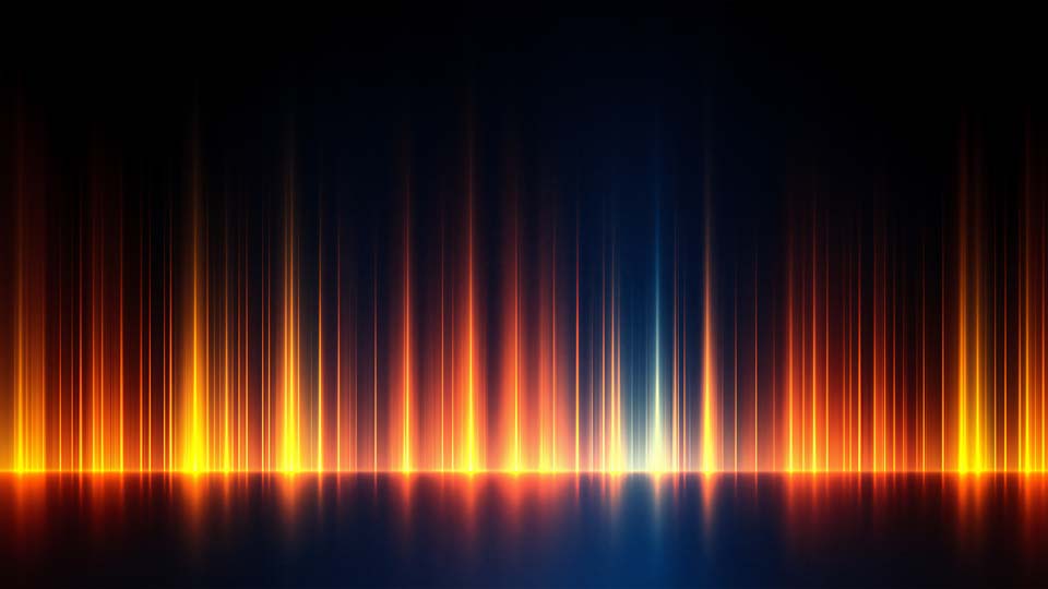 horizontal sound wave spectrum