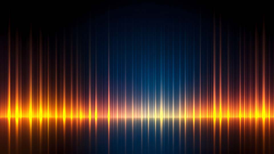 horizontal sound wave spectrum