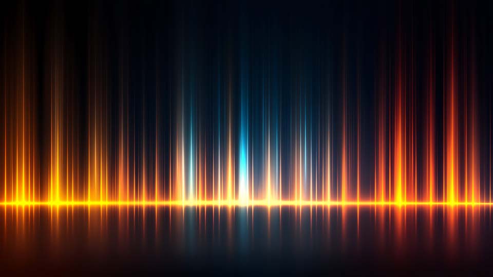 horizontal sound wave spectrum