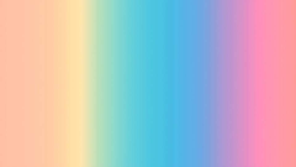 Soft pastel rainbow gradient