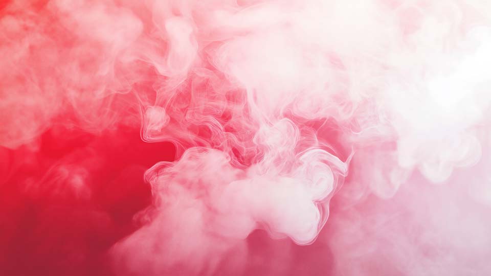 Red smoke background