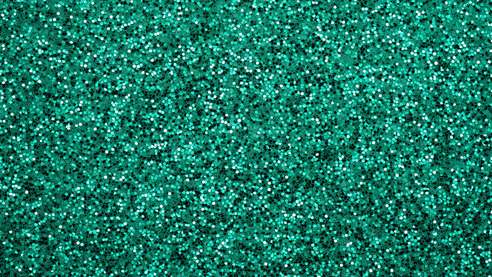 Teal glitter texture background