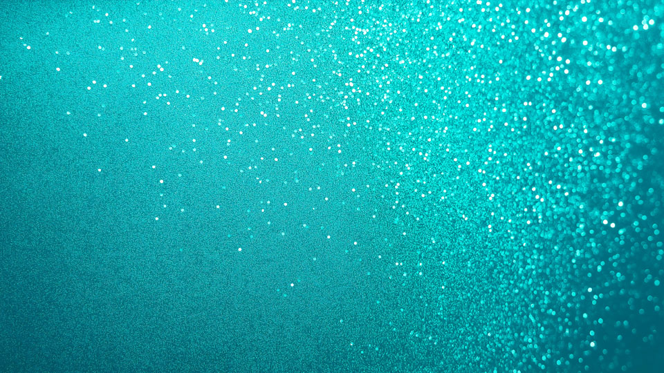 Teal glitter texture background