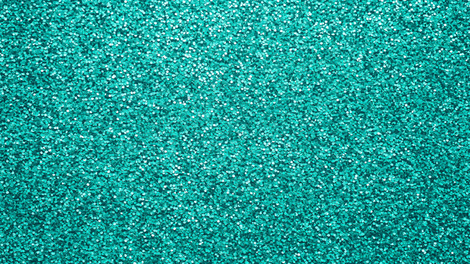 Teal glitter texture background