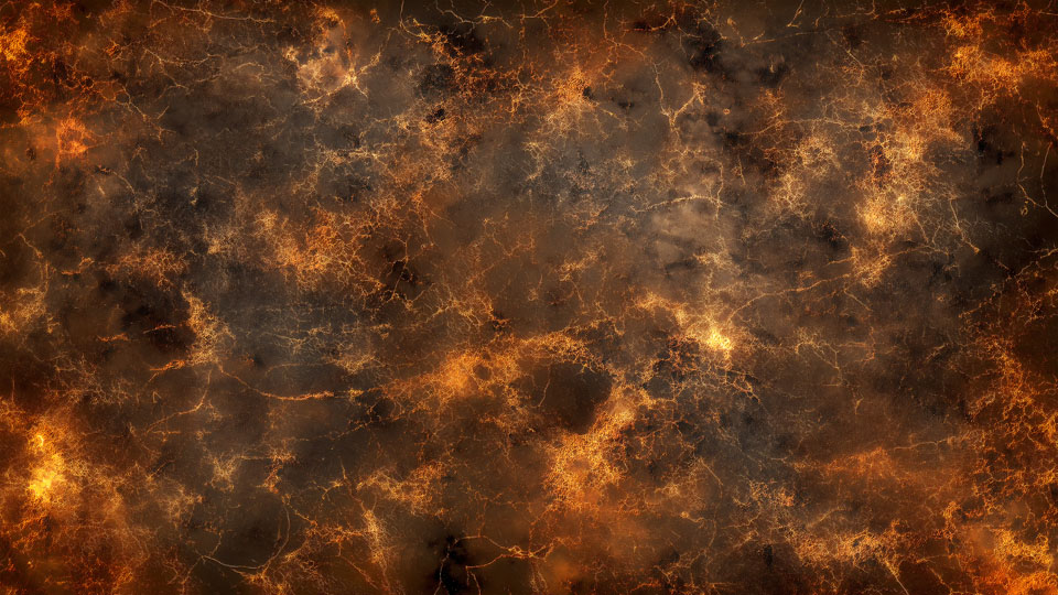 Dark brown and orange texture with sparks