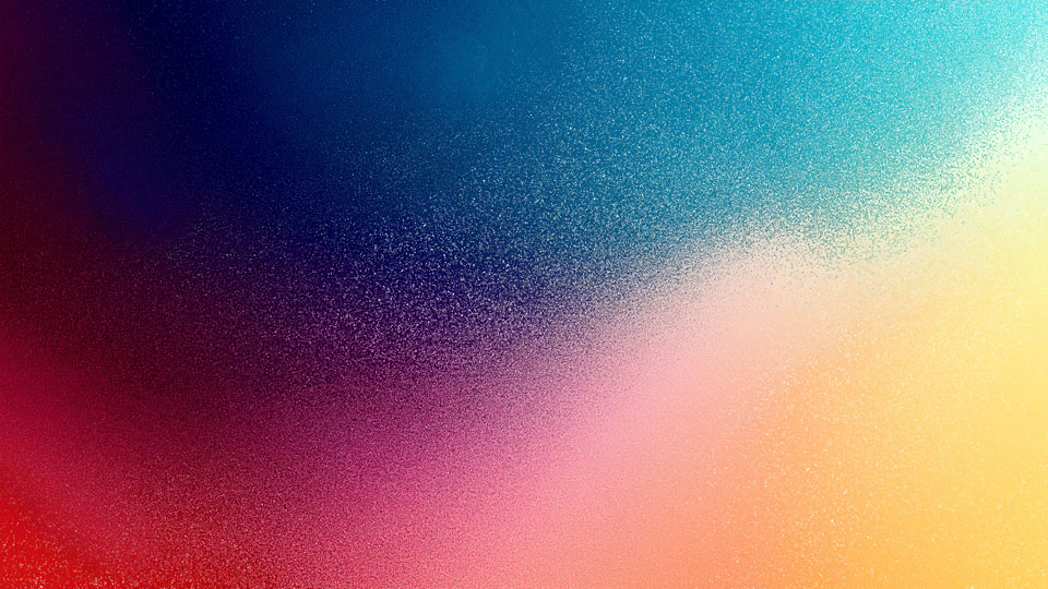 Colorful gradient background with a grainy texture