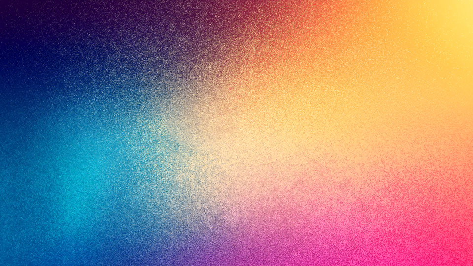 Colorful gradient background with a grainy texture