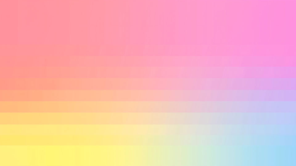 Soft pastel gradient background with a horizontal line pattern