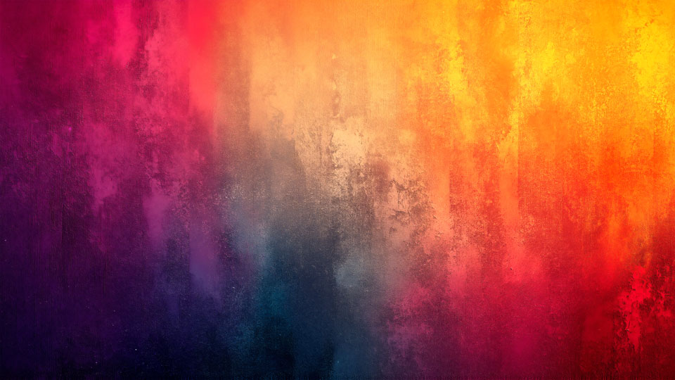 Colorful gradient background with a grainy texture