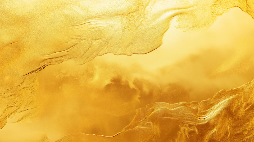 Shiny liquid gold texture