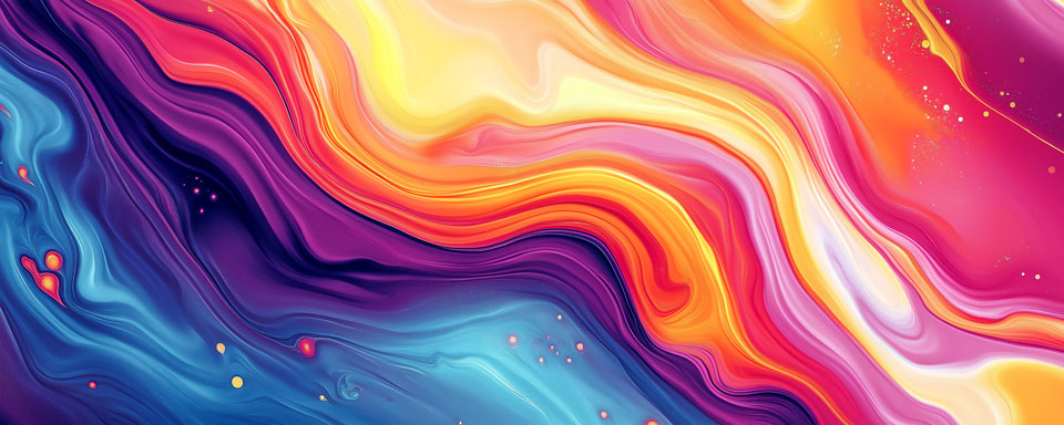 Abstract background with swirling colors