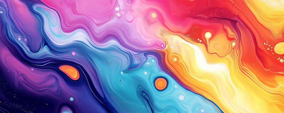 Abstract background with fluid colors