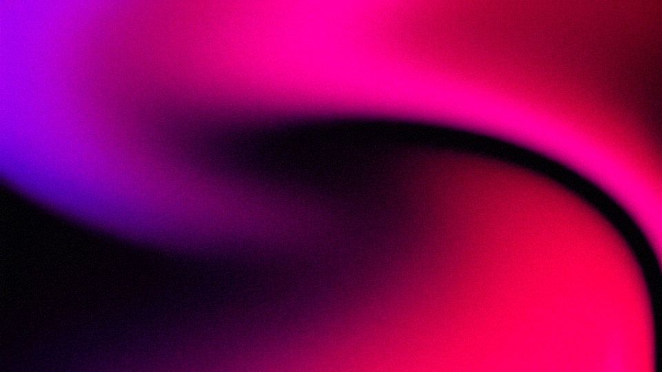 Vibrant pink and purple wave design