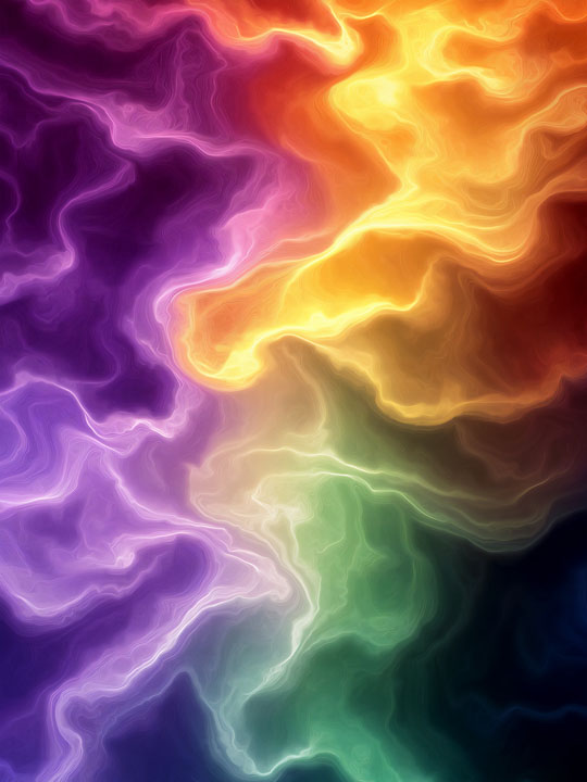 Dynamic abstract wallpaper with stormy energy