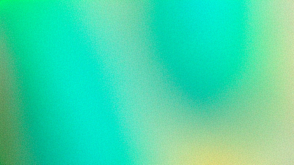 Soft green and blue gradient with grainy texture