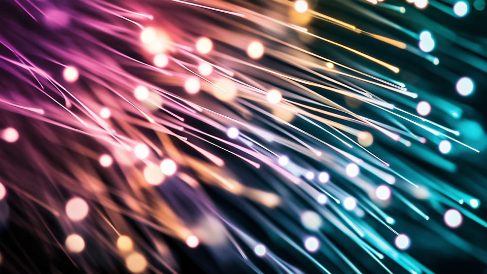 High-resolution fiber optic cables and bokeh