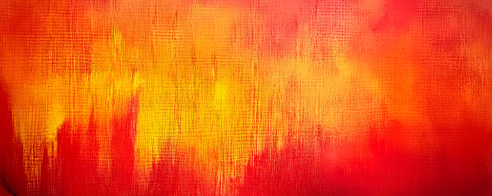 Vibrant oil-styled flames texture design