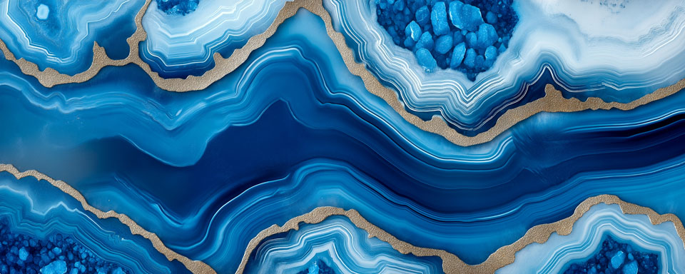 Stunning blue gemstone texture