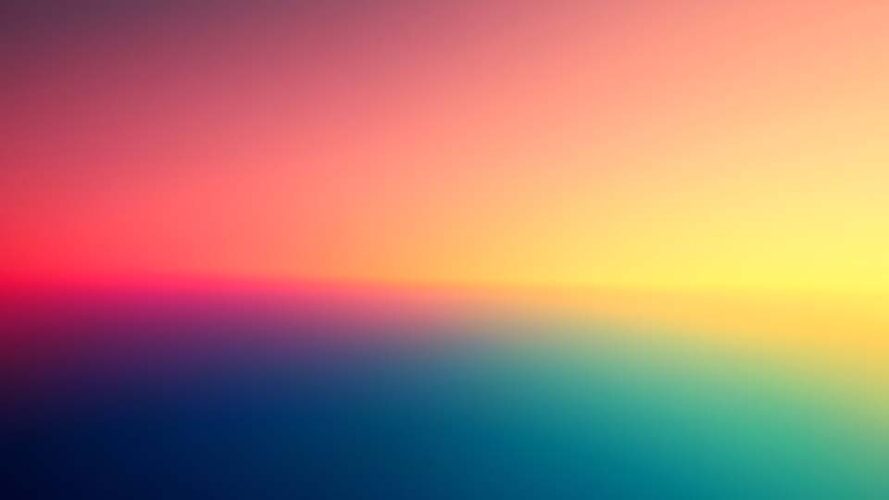 Blurred background of a sunset sky