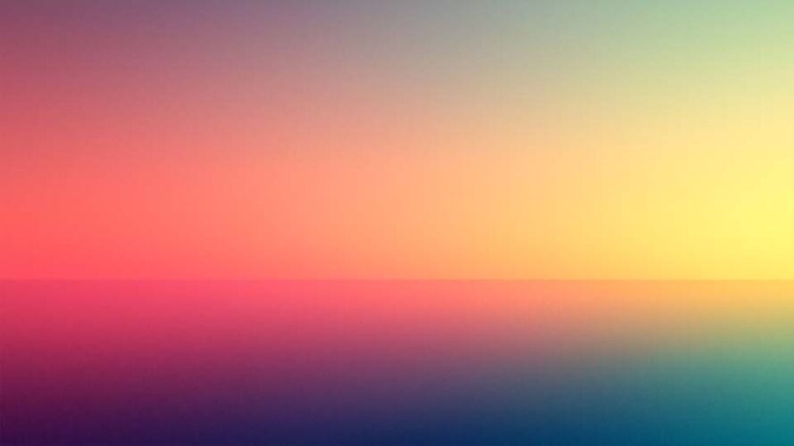 Blurred background of a sunset sky