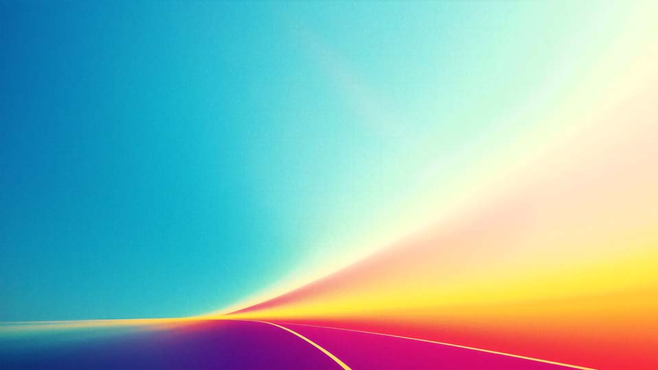 Abstract road background with gradient colors