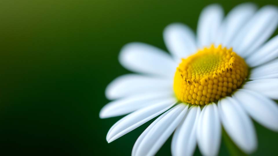 Close-up of a white daisy flower