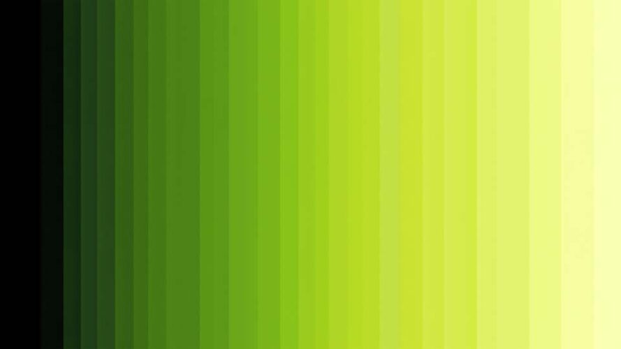Light green gradient background, vertical stripes