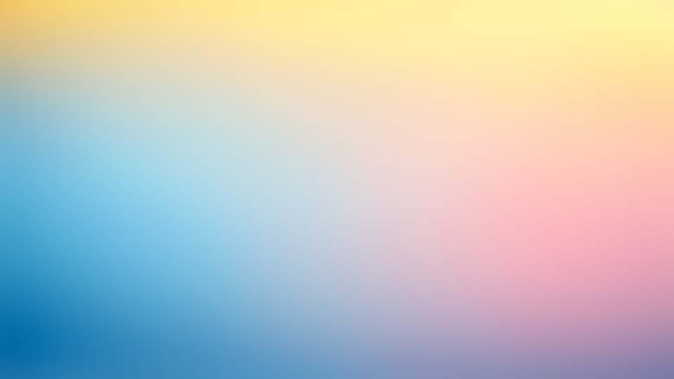 Soft pastel blue, pink, and yellow gradient