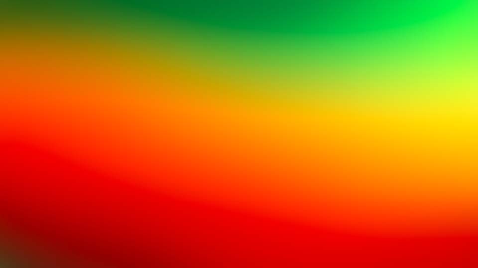 Blurred gradient background with red, green and yellow colors