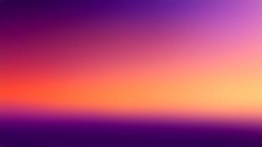 Blurred gradient background, orange and purple colors