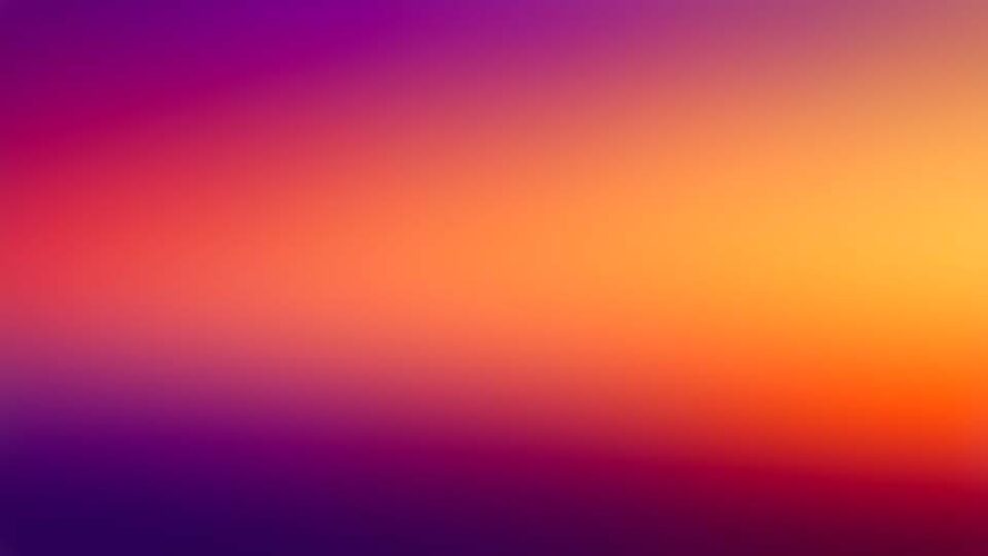 Blurred gradient background, orange and purple colors
