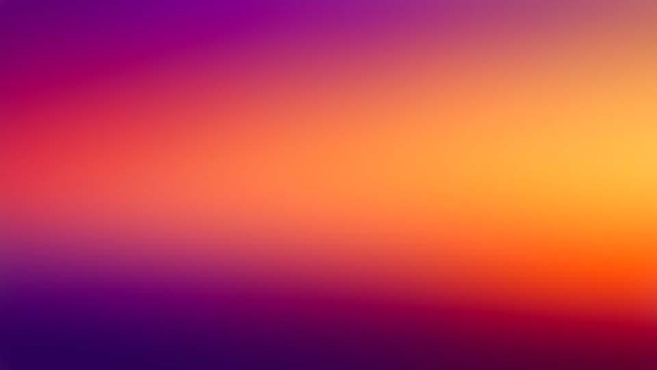 Blurred gradient background, orange and purple colors