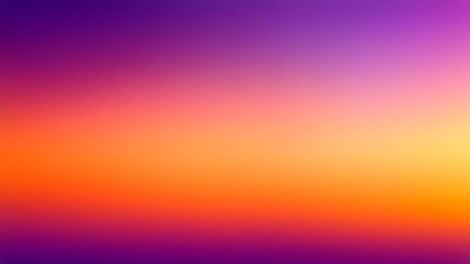 Blurred gradient background, orange and purple colors
