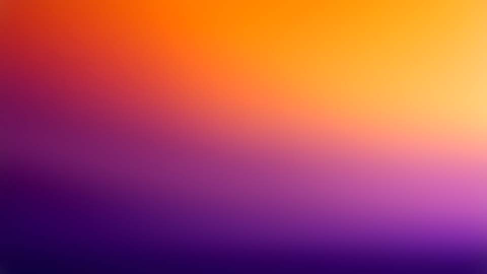 Blurred gradient background, orange and purple colors