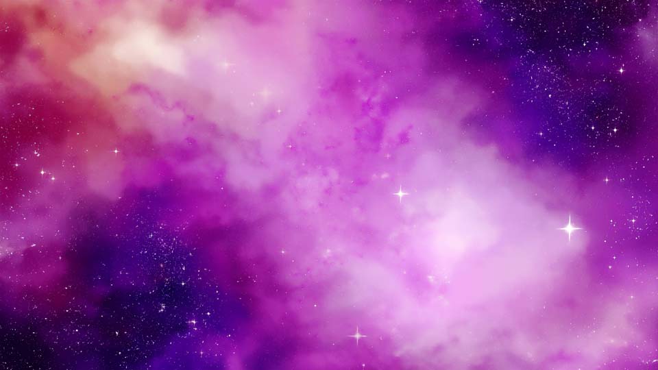 Galaxy background with a purple and pink nebula