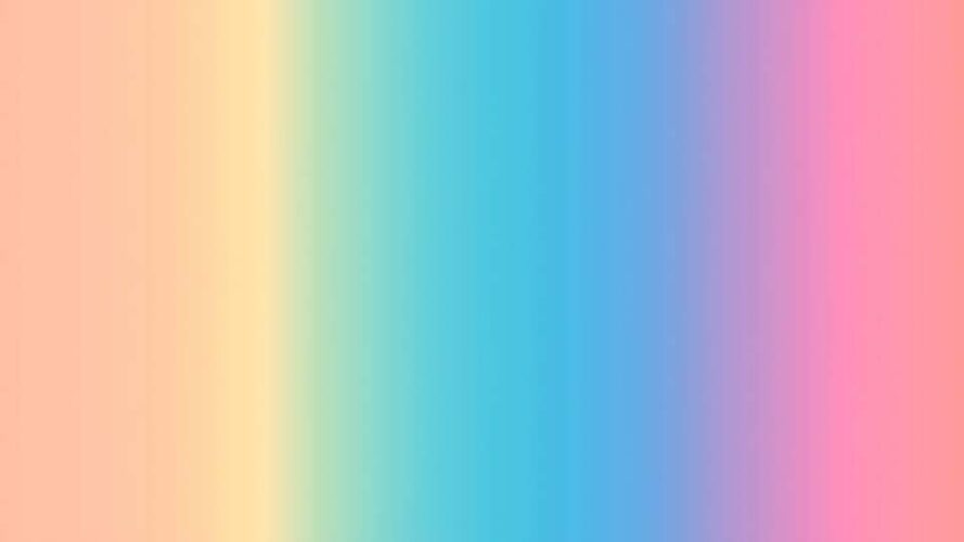 Soft pastel rainbow gradient