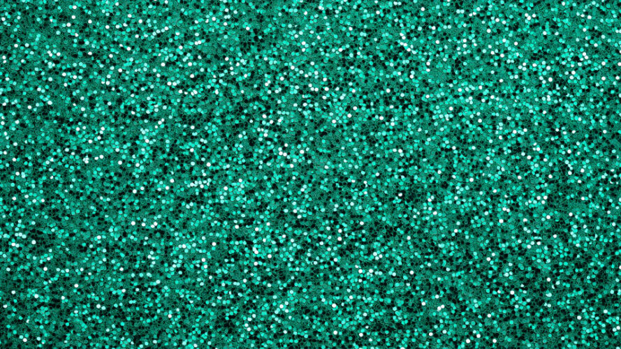 Teal glitter texture background