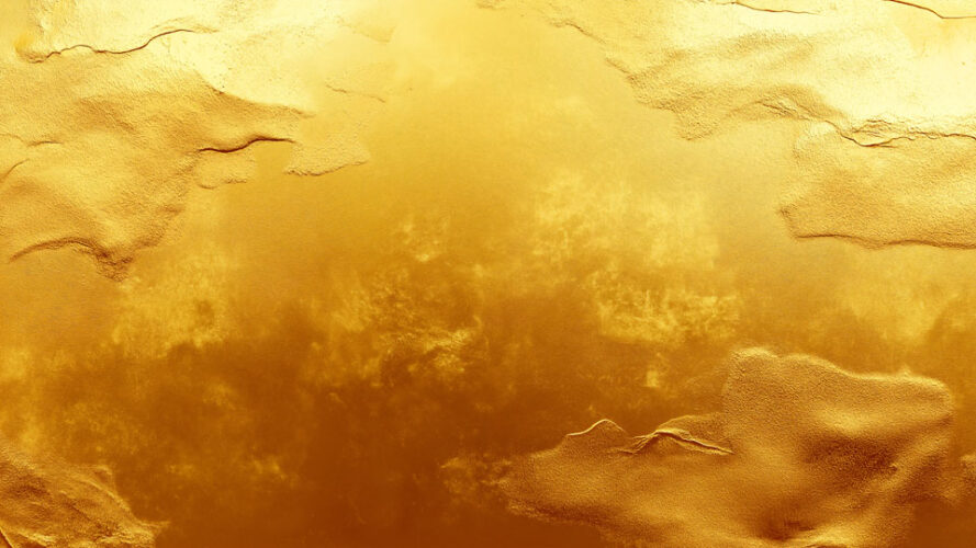 Abstract golden background texture