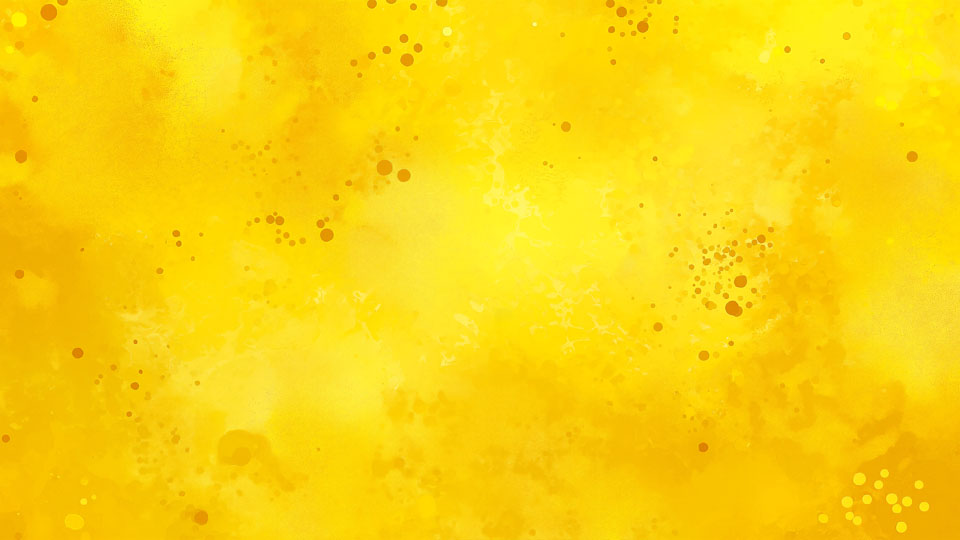Hand-Painted Yellow Watercolor Background
