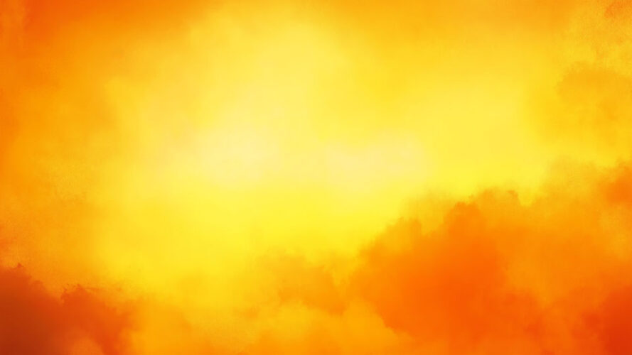 Orange and yellow gradient with a smoke effect