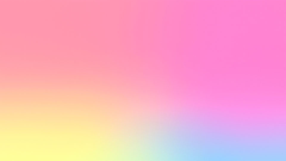 Pastel gradient background with soft shades